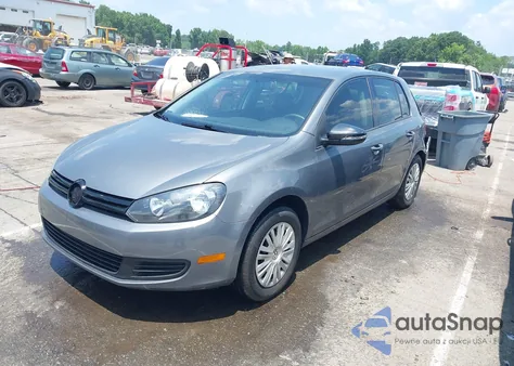 2014 Volkswagen Golf 2.5L из США, поврежденный, VIN WVWDB7AJ0EW002332